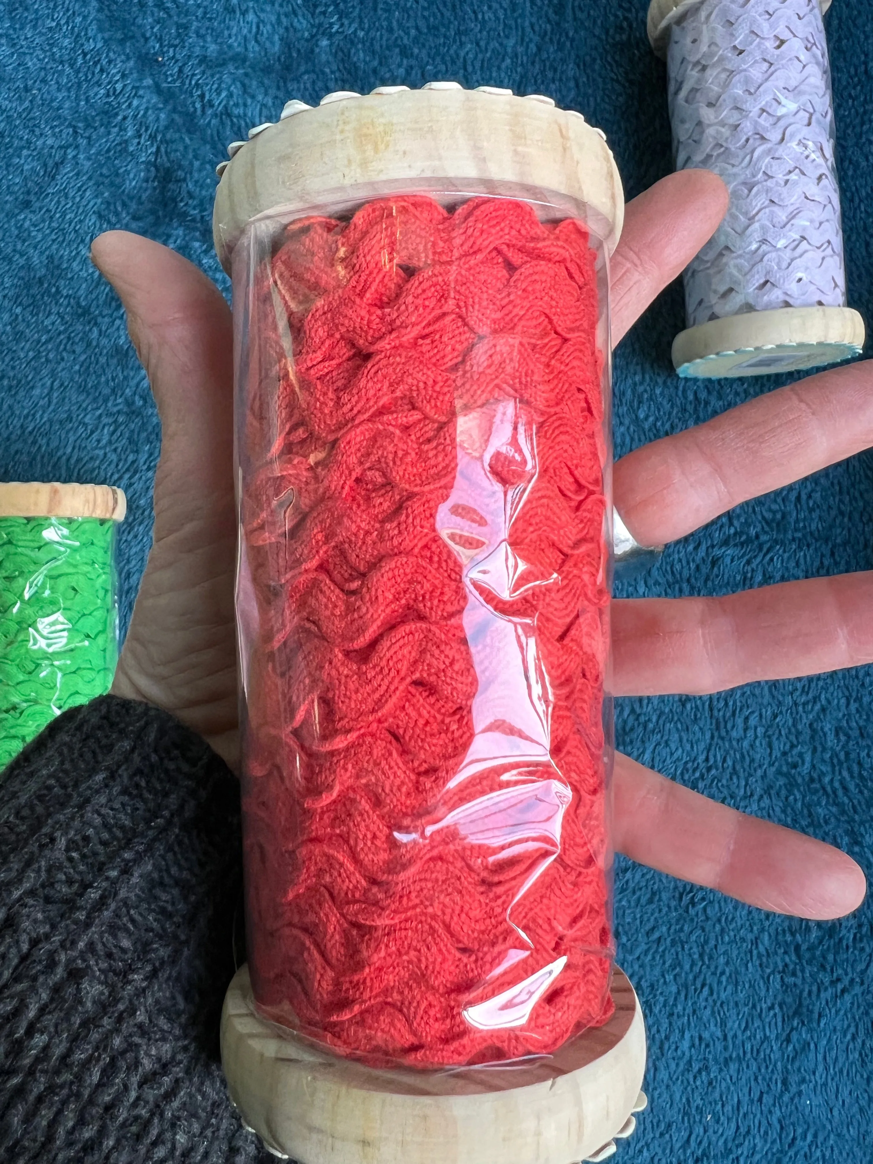 20 Metres 1cm Wide RicRac - Choice of Colours