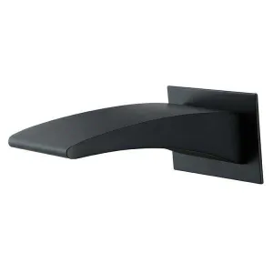 Acqua Water fall Bath Spout (Matte Black Finish) - WTSP20BK