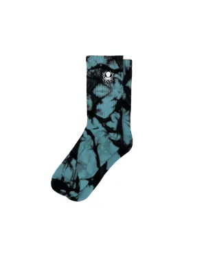 ACRTIC BLUE TIE DYE SOCKS
