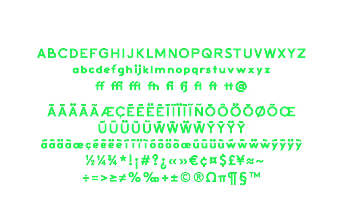 Activitic - Free Sans Serif Font