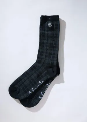 Afends Unisex Corrupt - Socks One Pack - Black