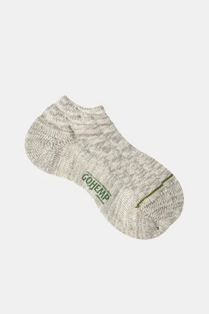 Anonymous Ism Go Hemp Organic Cotton Pile Ankle Sock - Grey