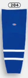 Athletic Knit (AK) HS2100-204 Old Toronto Maple Leafs Royal Blue Mesh Ice Hockey Socks