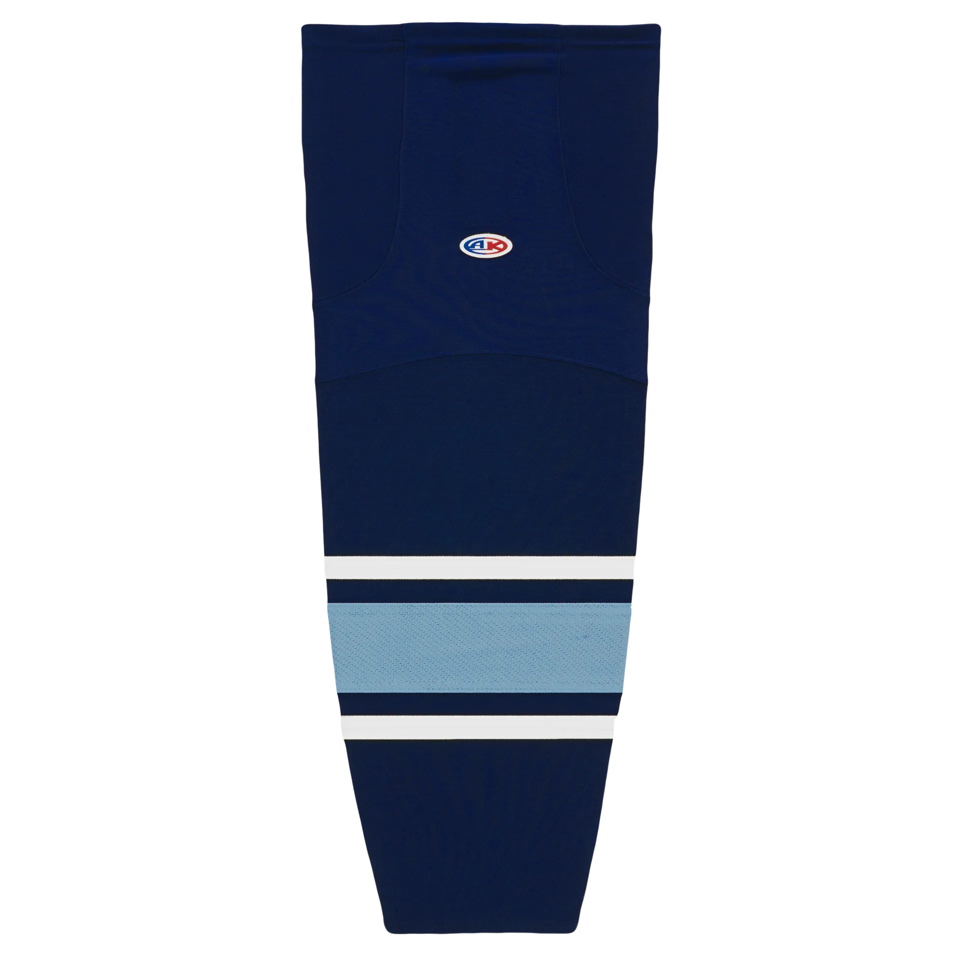 Athletic Knit (AK) HS2100-340 University of Maine Black Bears Navy Mesh Ice Hockey Socks