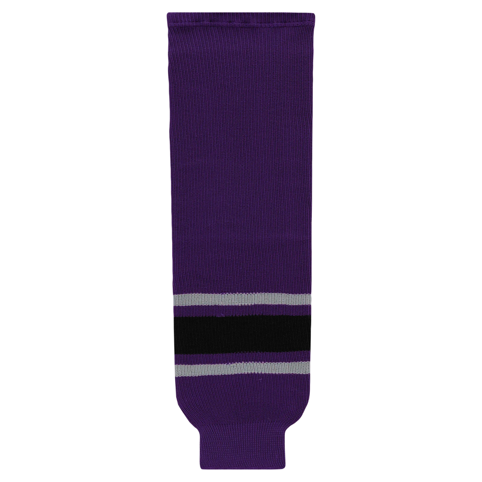 Athletic Knit (AK) HS630-953 Los Angeles Kings Third Purple Knit Ice Hockey Socks