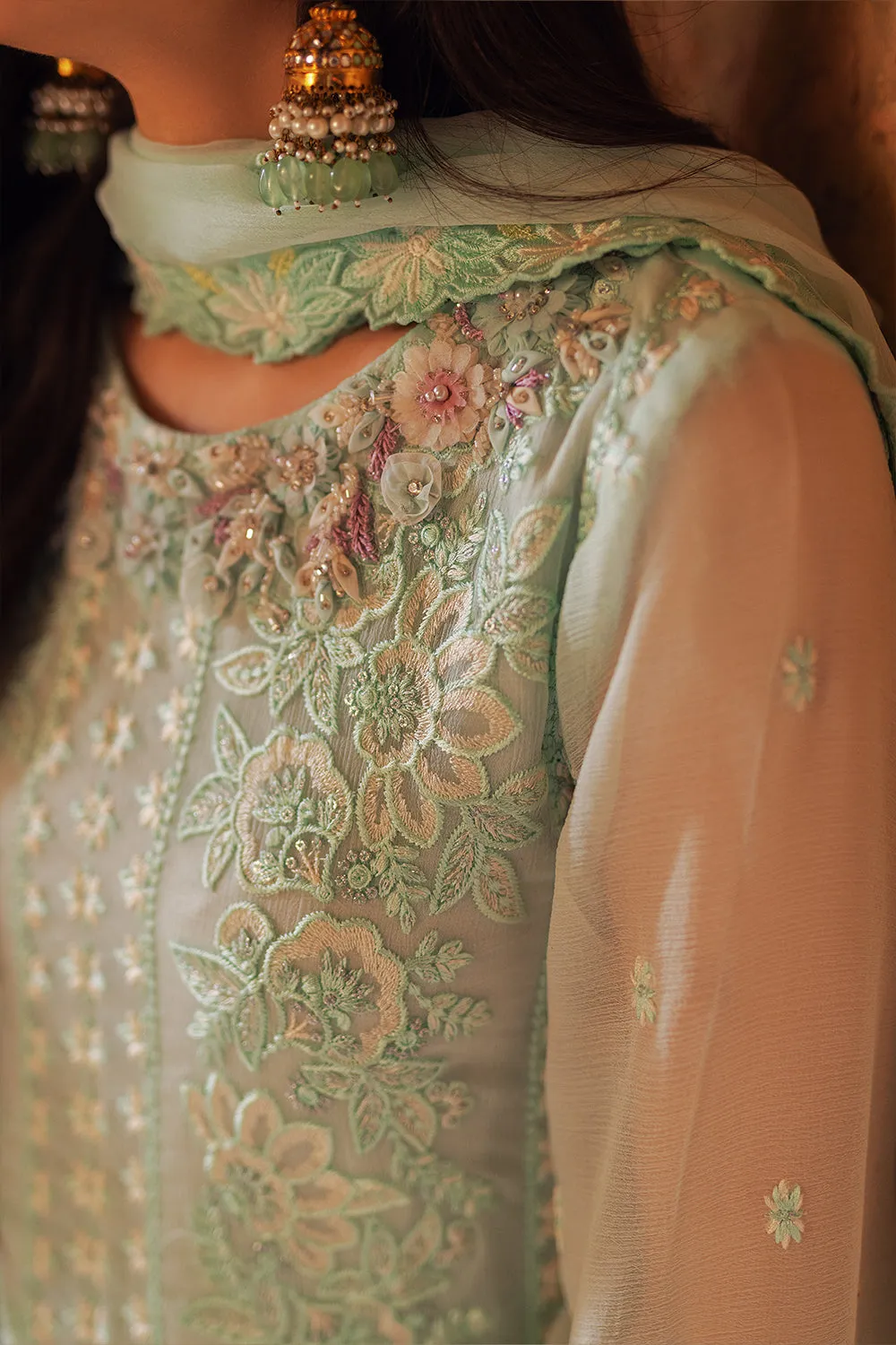 Azure Ensembles Festive Formals – Floral Fern