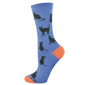 Bamboozld Black Cat Socks