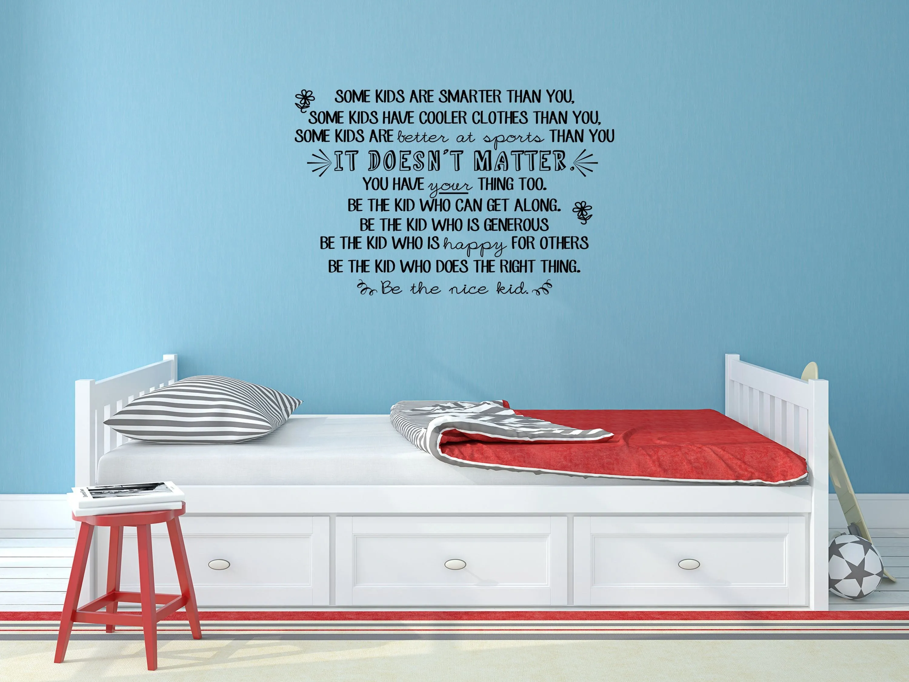 Be The Nice Kid Classroom Wall Sticker