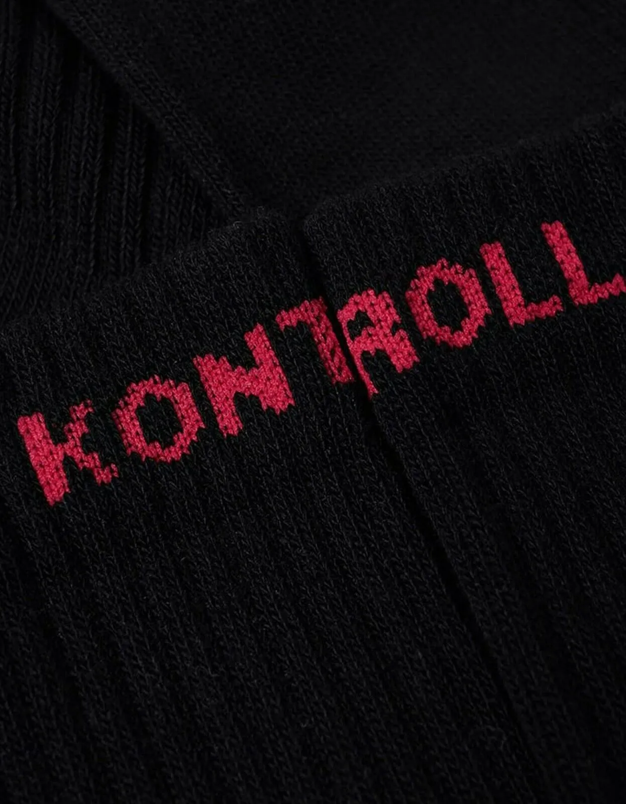 Black Logo Socks