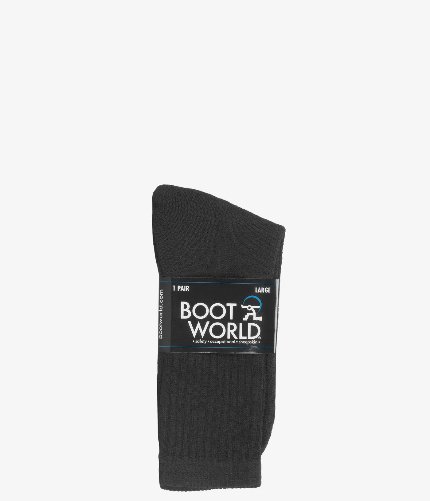 Boot World Crew Socks