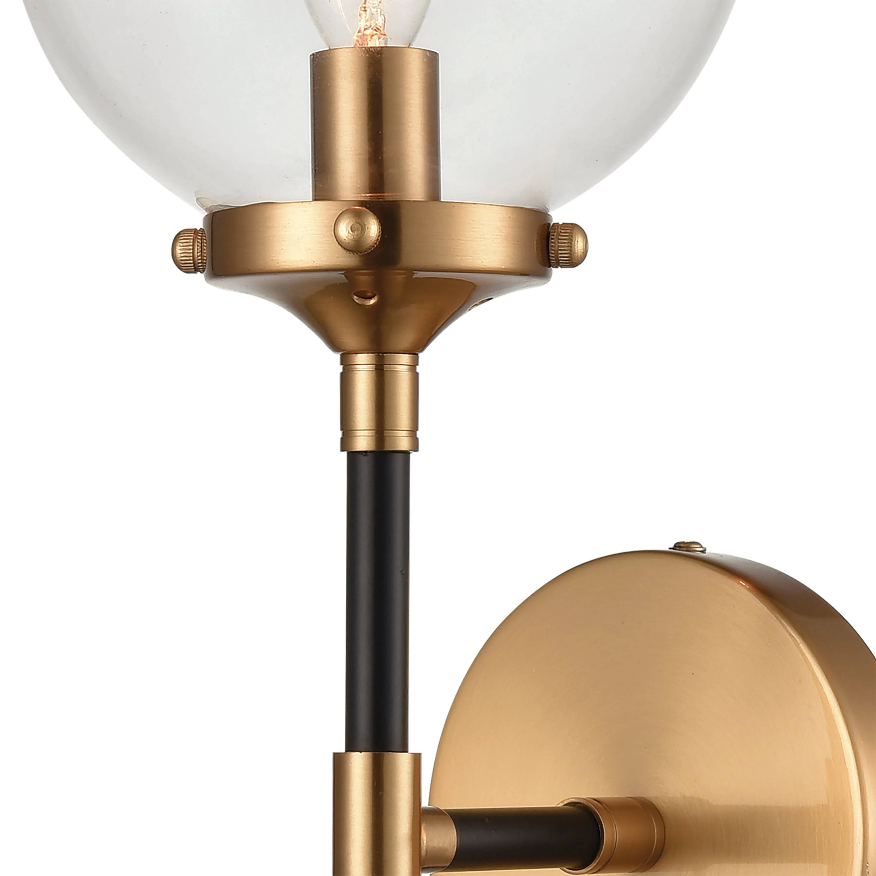 Boudreaux 21" 2 Light Sconce in Antique Gold