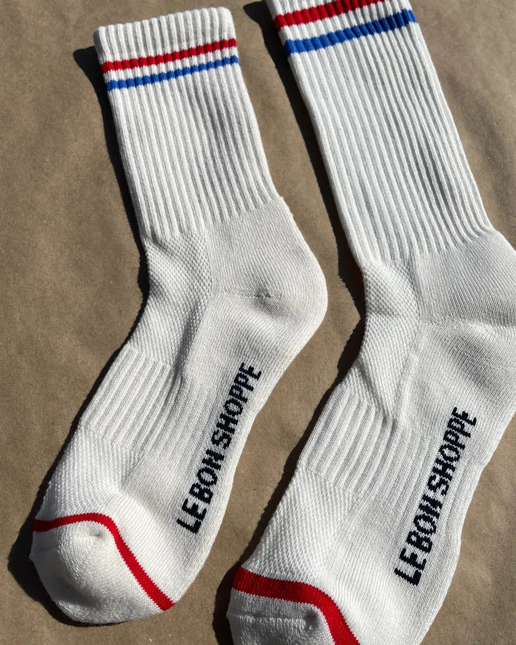 Boyfriend Socks - Milk
