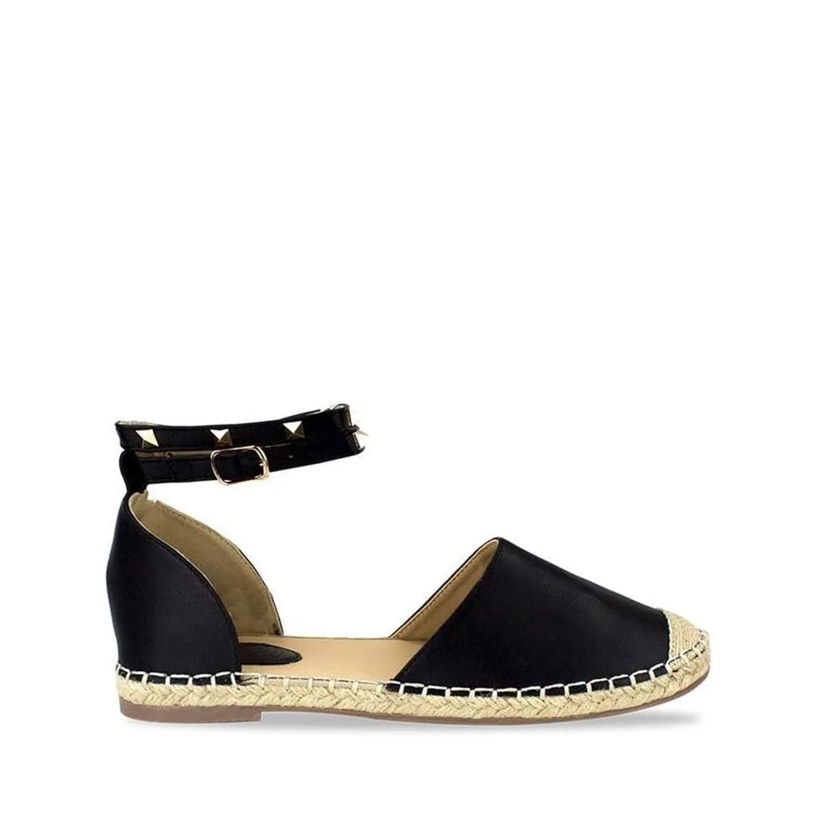 Brea Flat Ankle Strap Espadrille Shoe