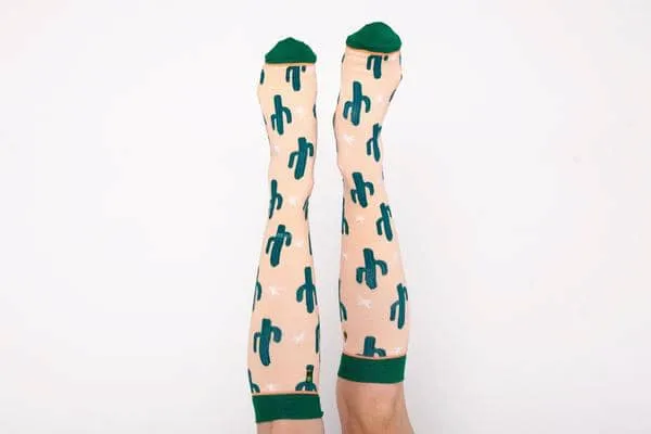 Cacti- Women's Knee High Compression