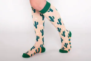 Cacti- Women's Knee High Compression