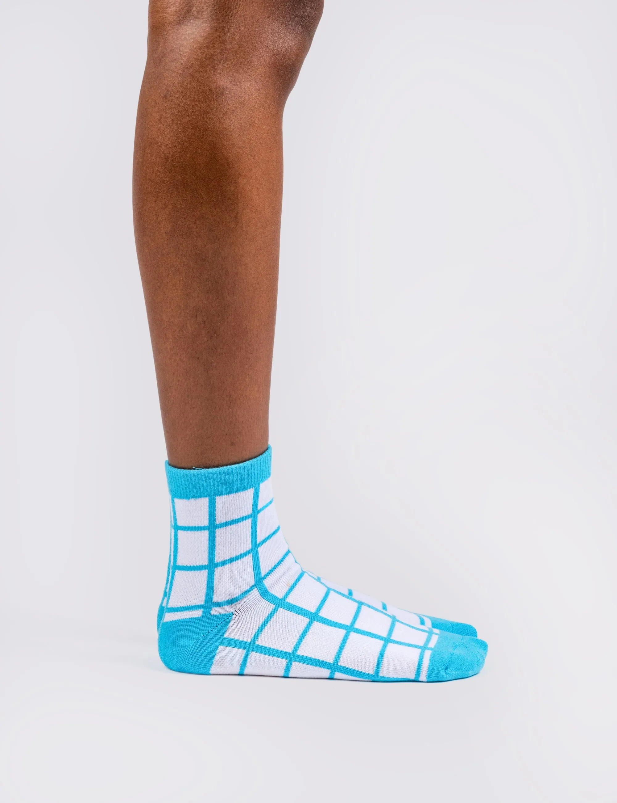 Calypso Grid Socks