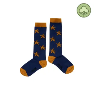 CARLIJNQ Knee socks - starfish