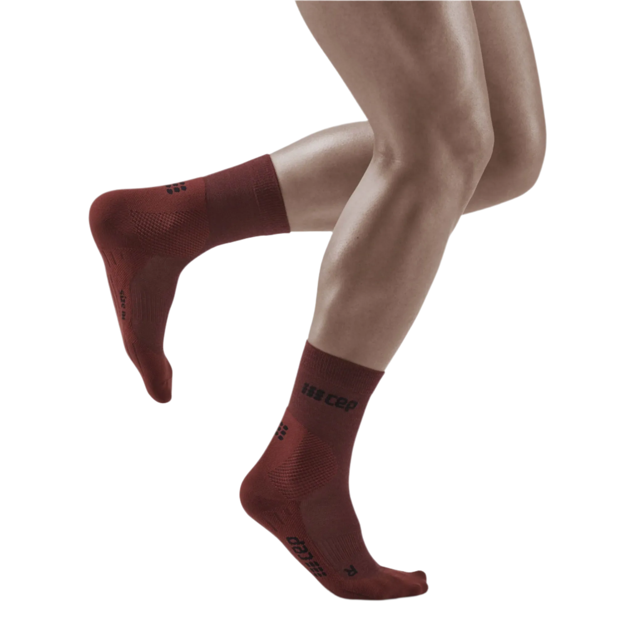 Cold Weather Mid Cut Compression Socks, Men