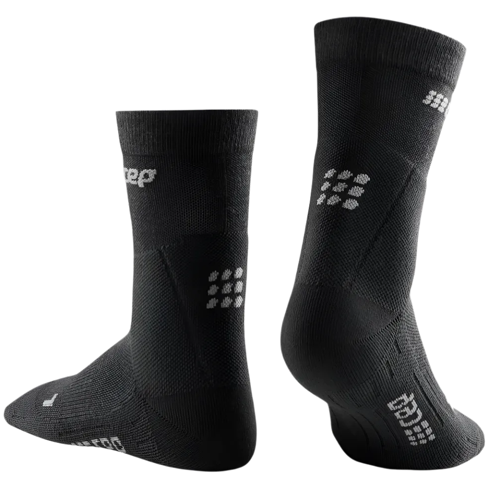 Cold Weather Mid Cut Compression Socks, Men