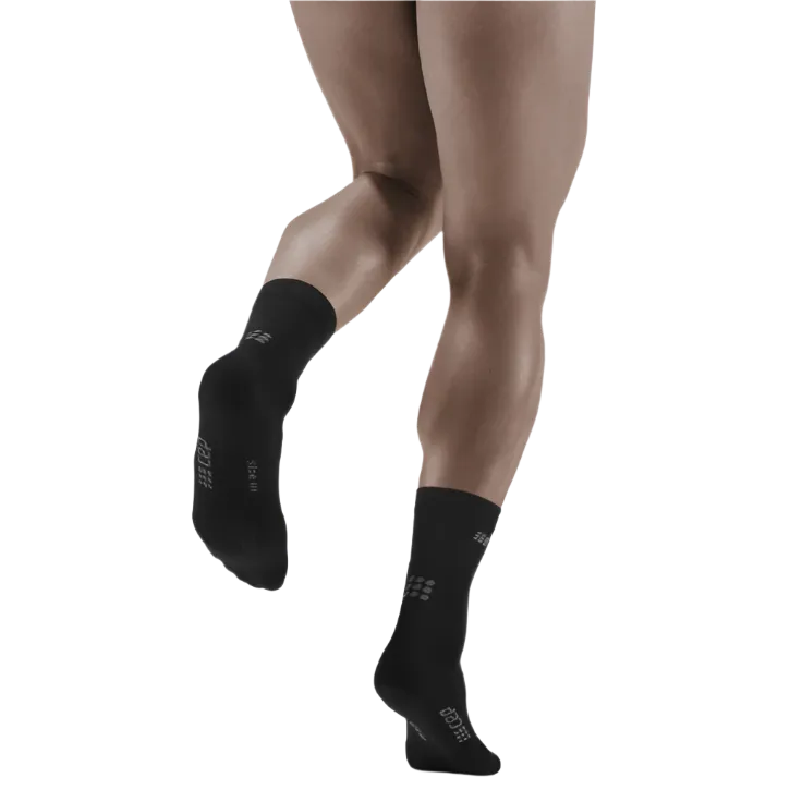 Cold Weather Mid Cut Compression Socks, Men