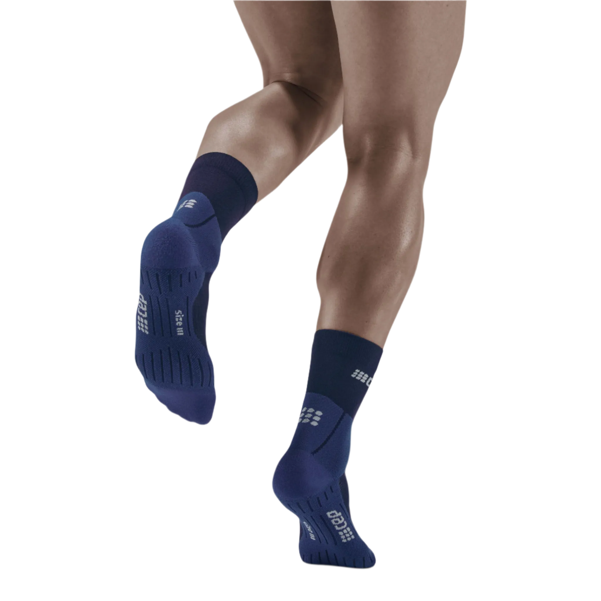 Cold Weather Mid Cut Compression Socks, Men