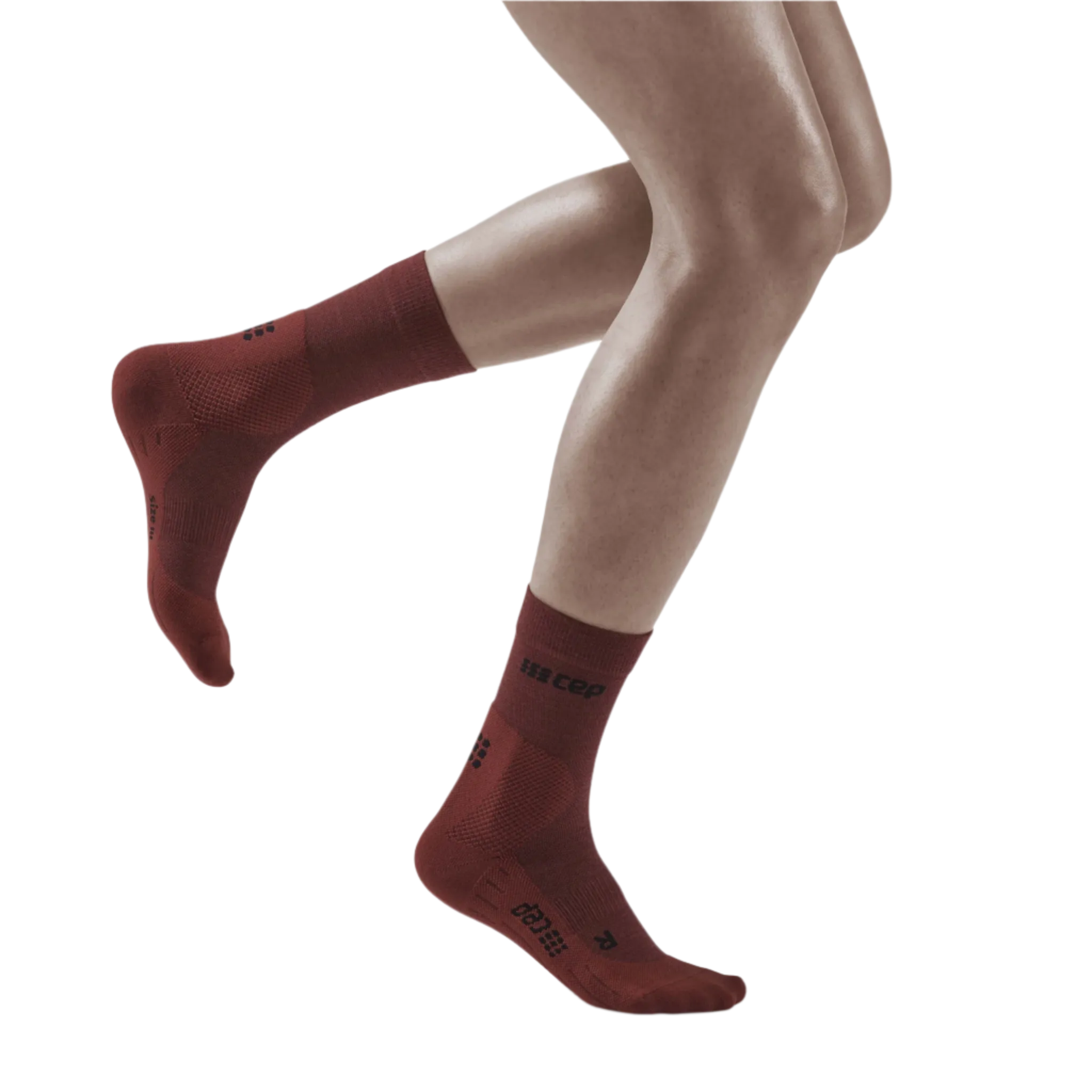 Cold Weather Mid Cut Compression Socks, Women