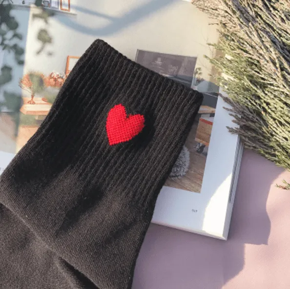 Cute Small Hearts Ankle Socks