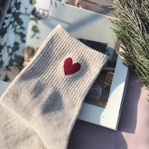 Cute Small Hearts Ankle Socks