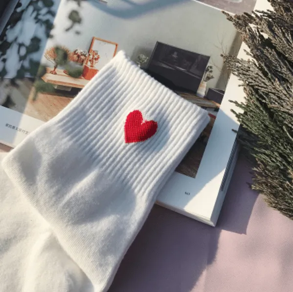 Cute Small Hearts Ankle Socks