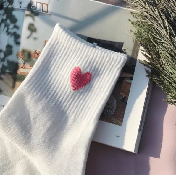 Cute Small Hearts Ankle Socks