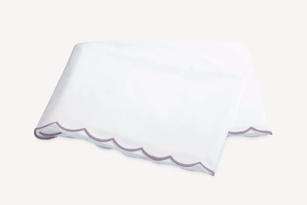 Dakota Scallop Deep Lilac Bedding by Matouk