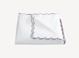 Dakota Scallop Deep Lilac Bedding by Matouk