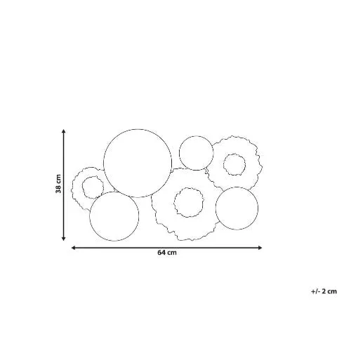 Decorative Metal Modern Wall Sculpture