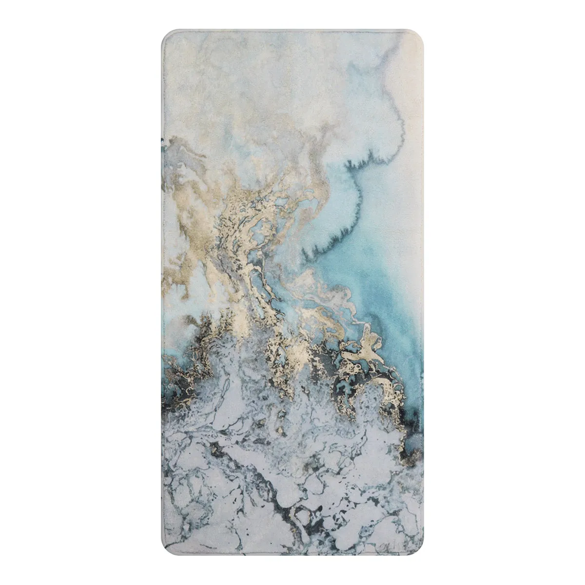 Deniz Marble Ocean Wave Area Rug