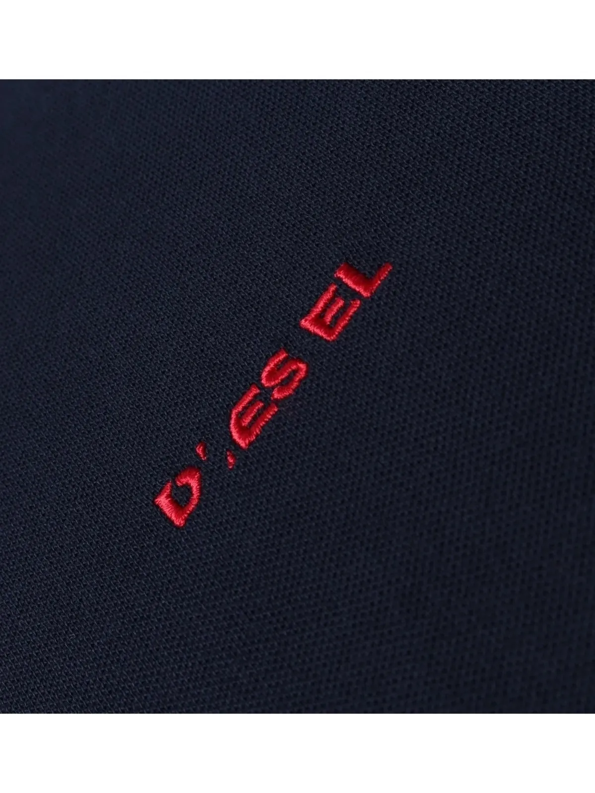 Diesel Mens Short Sleeve Polos | T-Randy Broken