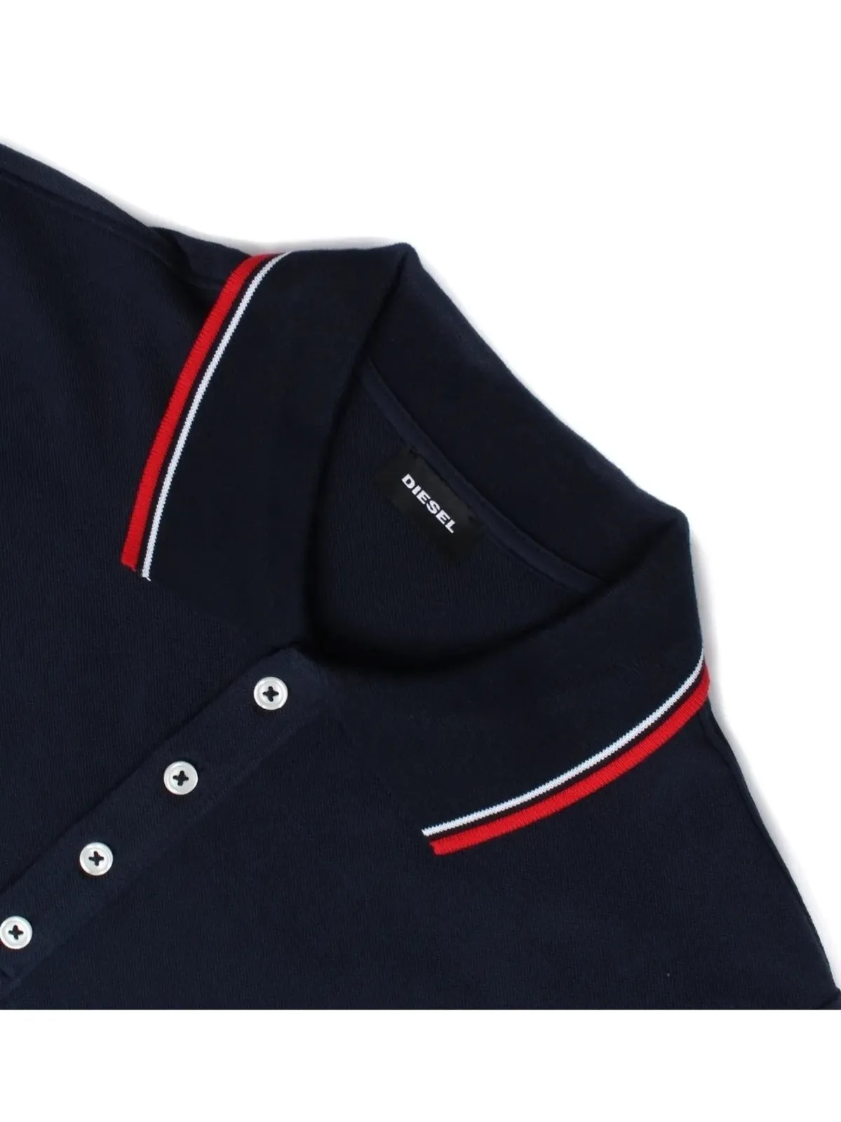 Diesel Mens Short Sleeve Polos | T-Randy Broken