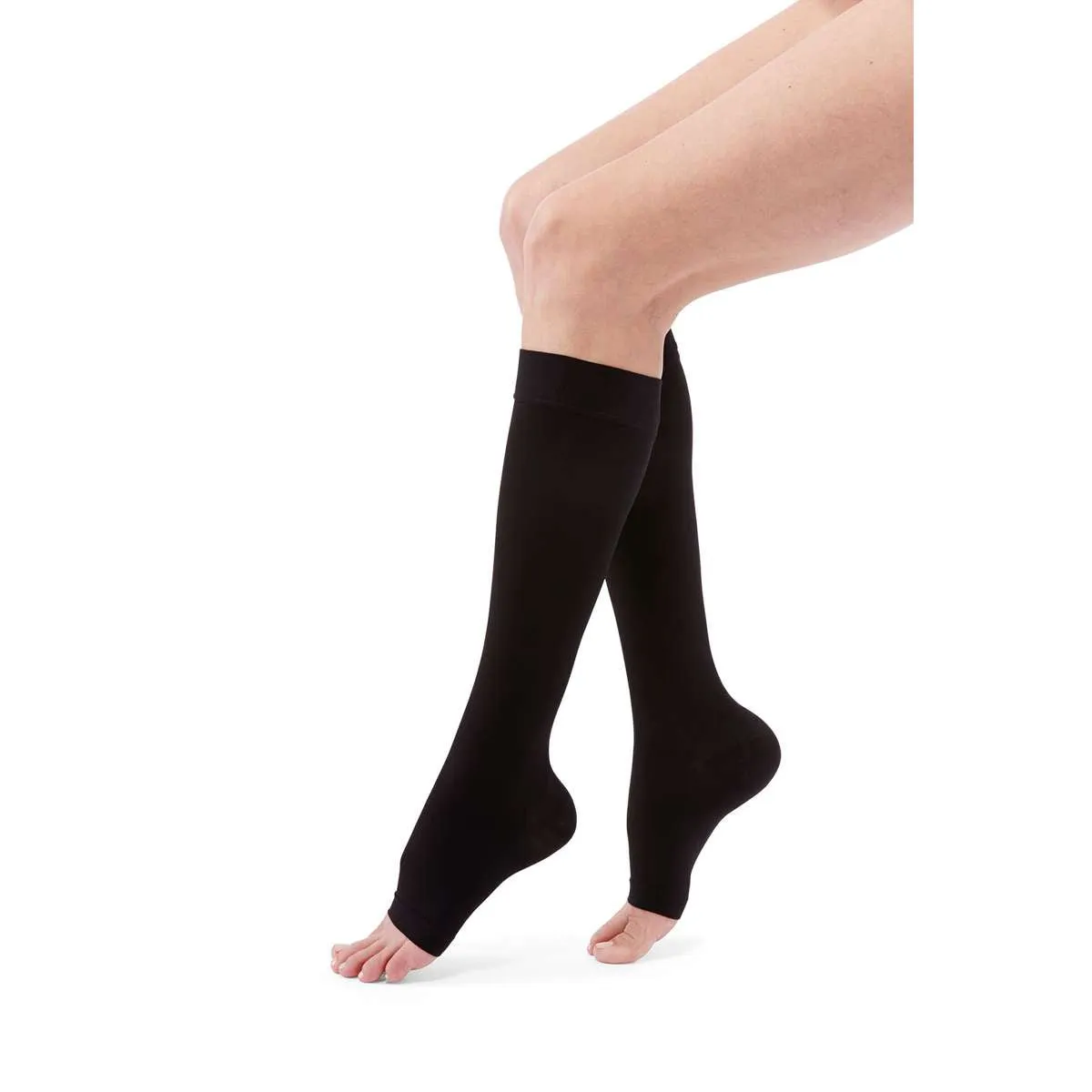 duomed advantage 20-30 mmHg calf extra-wide open toe petite
