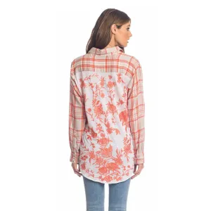 Emma Tangerine Top