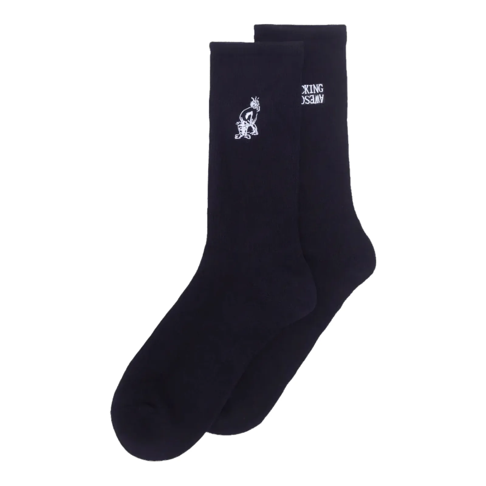 FA Awesome Us Socks Black