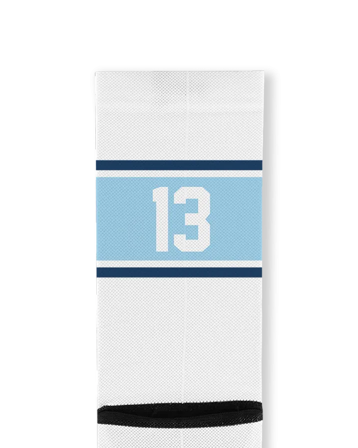 Favo Number Custom Printed cycling socks