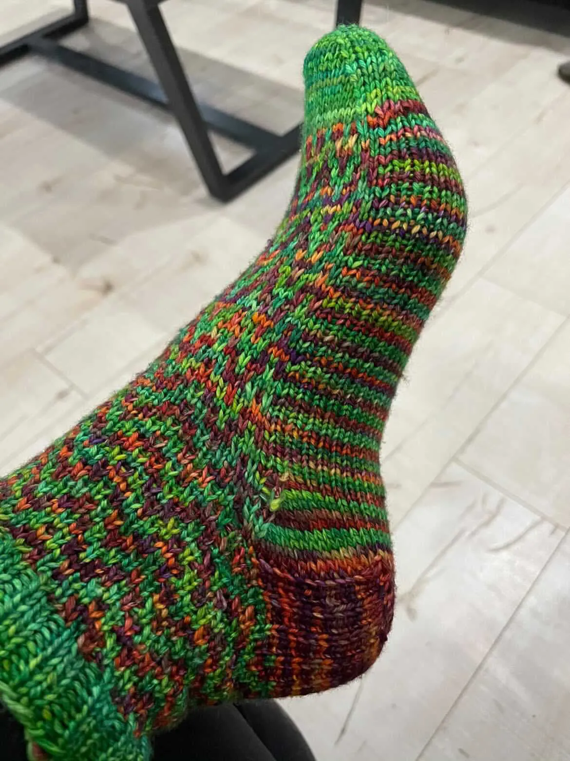 Find Your Way Back into Society Socks Knitting PATTERN mosaic colorwork