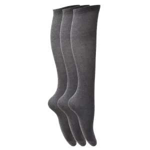 Floso Girls Long Cotton Socks (3 Pairs)