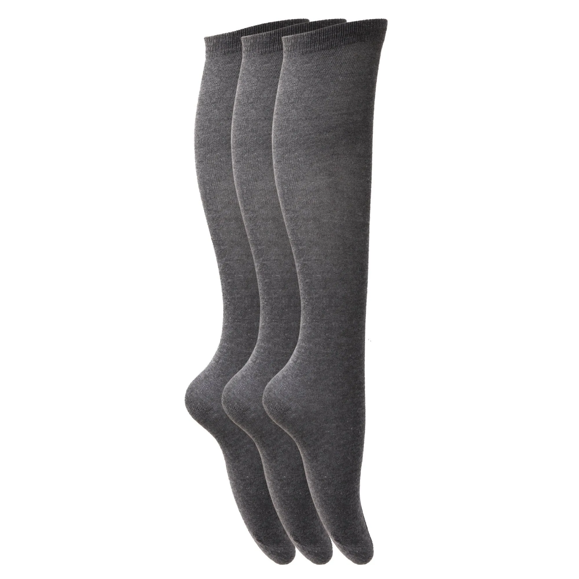 Floso Girls Long Cotton Socks (3 Pairs)