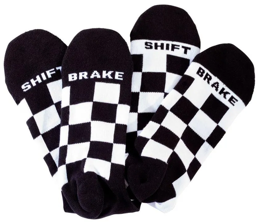 FMF Casual Socks Checkers 2 Pack