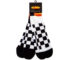 FMF Casual Socks Checkers 2 Pack