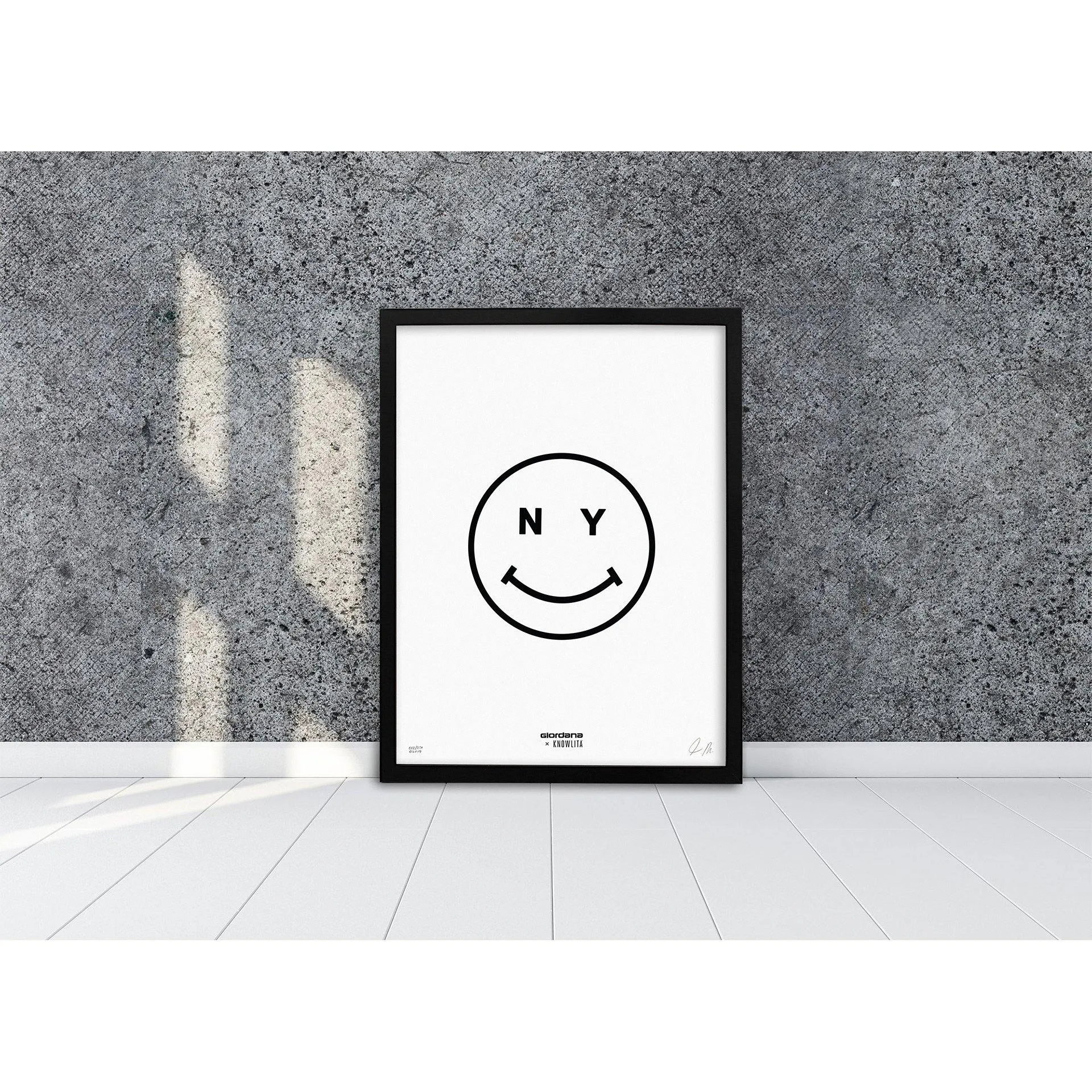 Giordana x Knowlita New York Smiley Print
