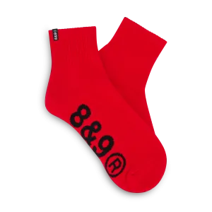 Grand Prix Low Socks Red