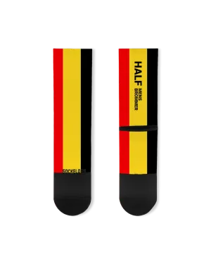 Half Mens Half Brommer Printed Cycling Socks