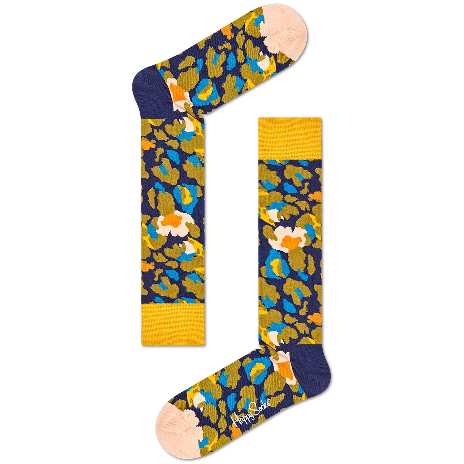 Happy Socks Women's Knee High Socks - Leopard