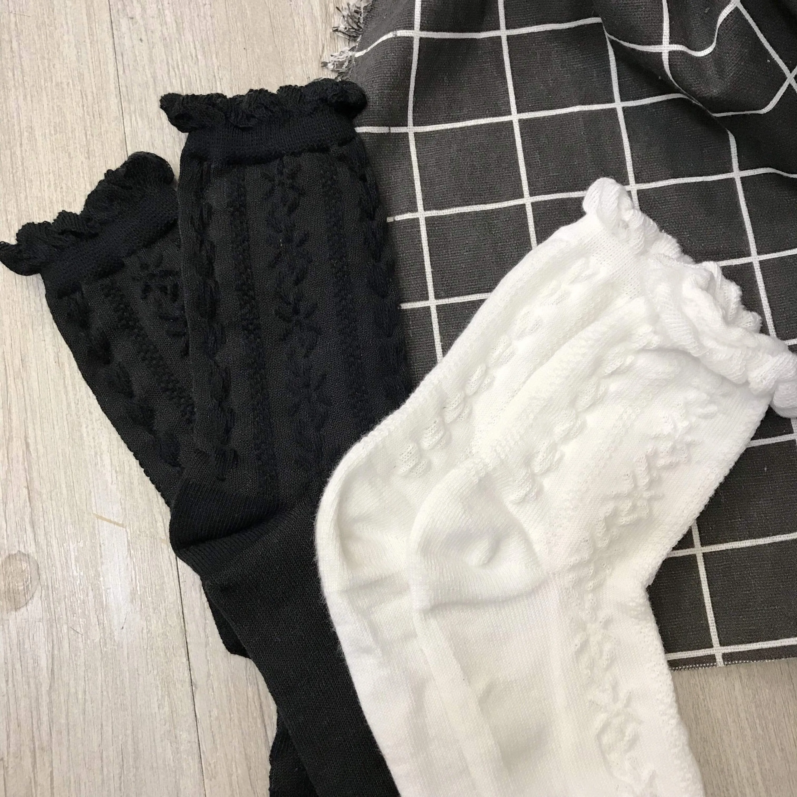 Harajuku Snowflake Pattern Socks